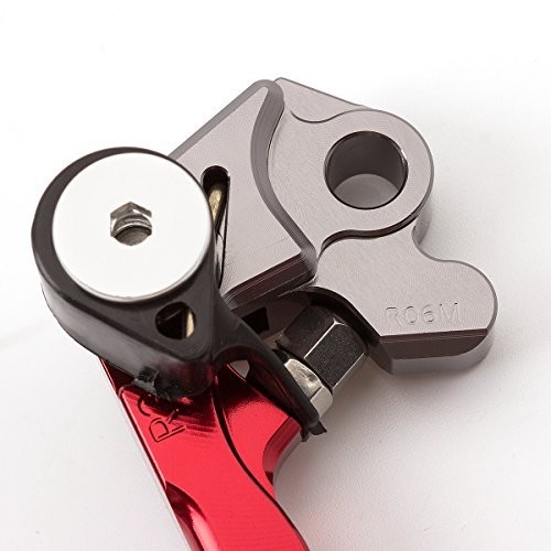 CNC Aluminum Dirt Bike Pivot Brake Clutch Levers Compatible with CRF125F Red