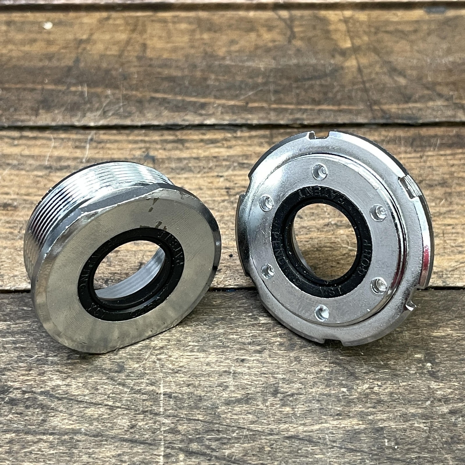 Vintage YST Professional Bottom Bracket Set English Threaded BSA Bearings Bike