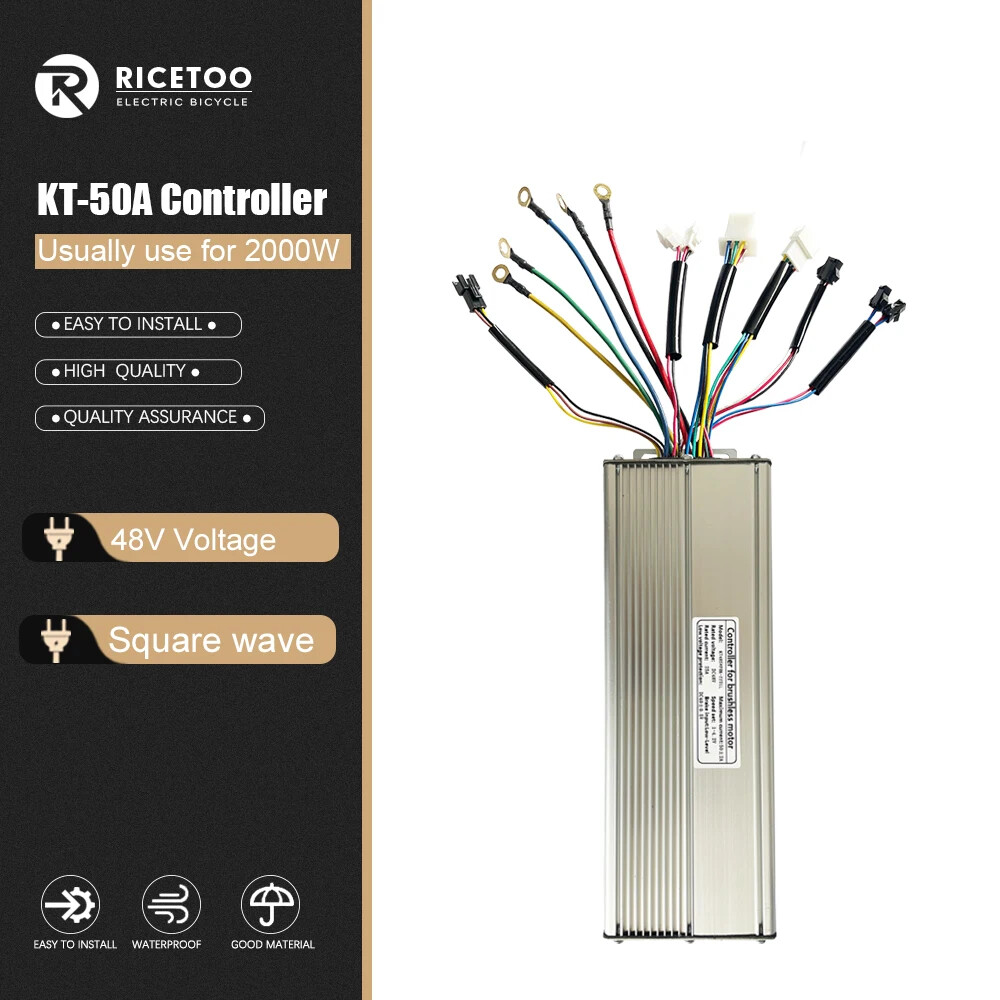 KT-50A E-Bike Controller 2000W 3000W Brushless Motor for KT Series Display