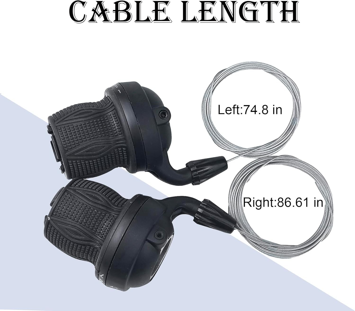 Bicycle Twist Shifter Lever 3×6 Speed Revoshift – Lightweight Aluminum Design