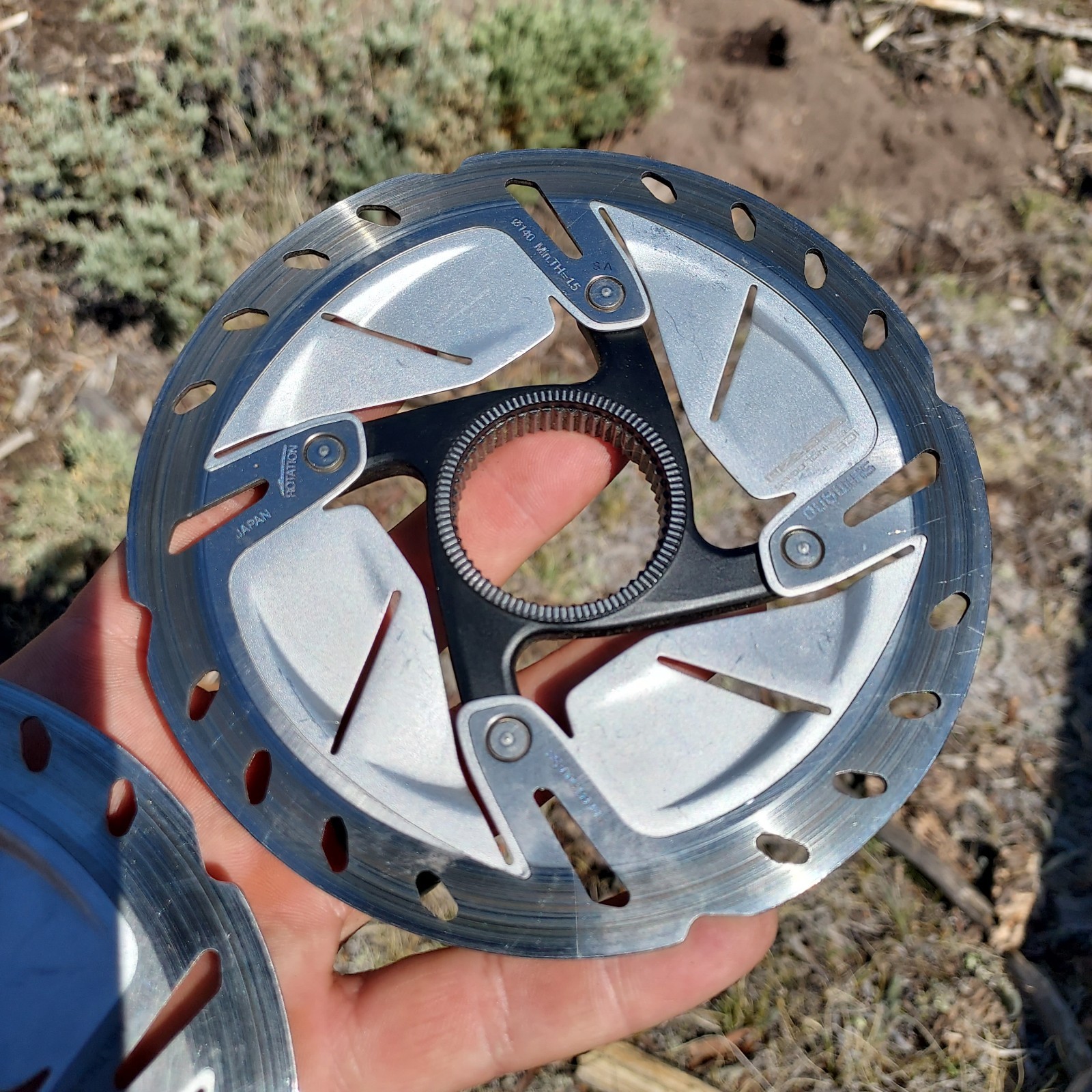 (2) 140mm Shimano Ultegra SM-RT800-SS Disc Brake Rotors