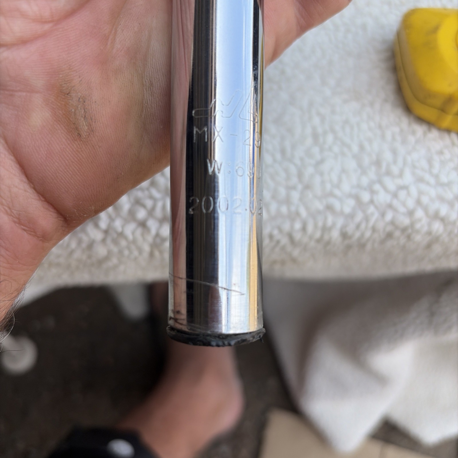Mid School Bmx Handlebars Hawk Style Square Tube