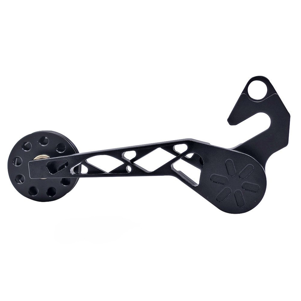 Black or Silver Aluminum Chain Tensioner for Brompton PLine 5/6/7 Speed