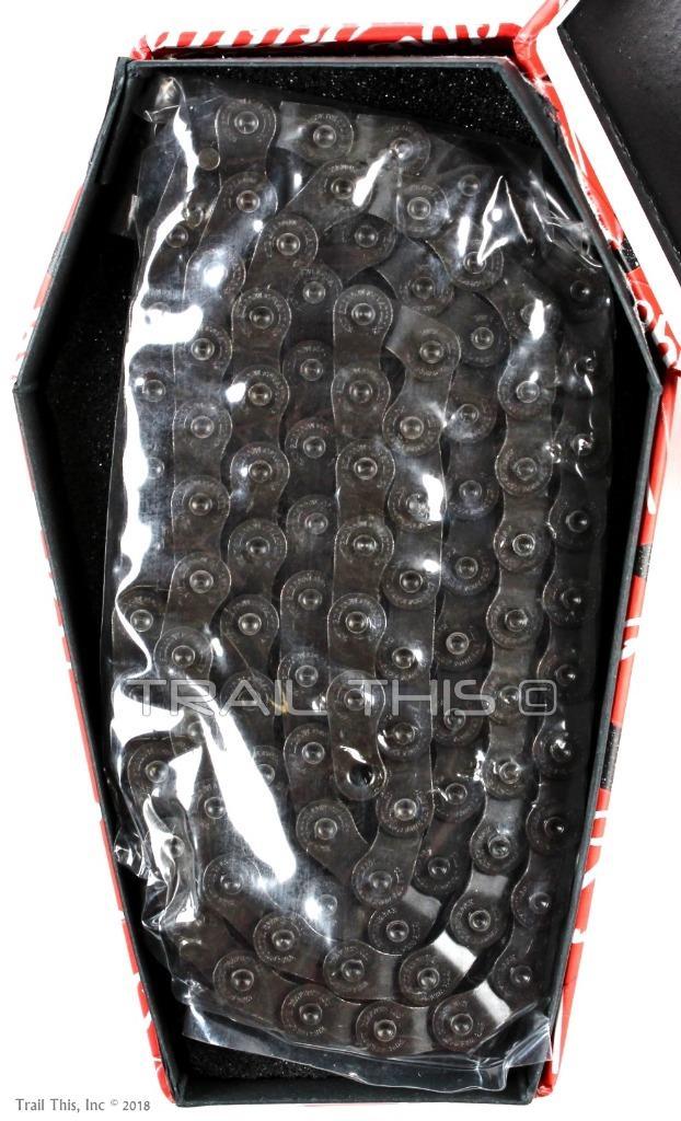 The Shadow Conspiracy Interlock V2 Half Link 1/8″ BMX Bike Chain 98L – Black