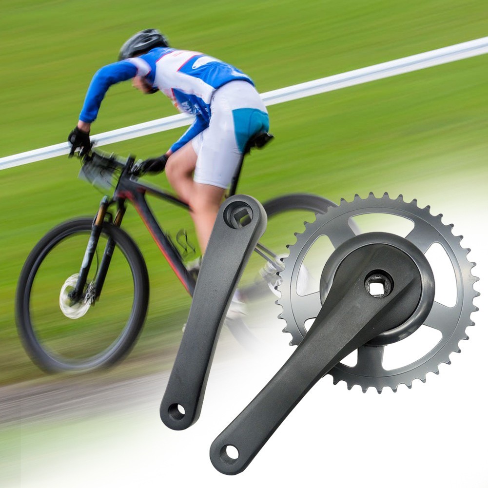 Premium For Fixie Bike Chainset 42T 170mm Crankset for Electric and MTB Bikes