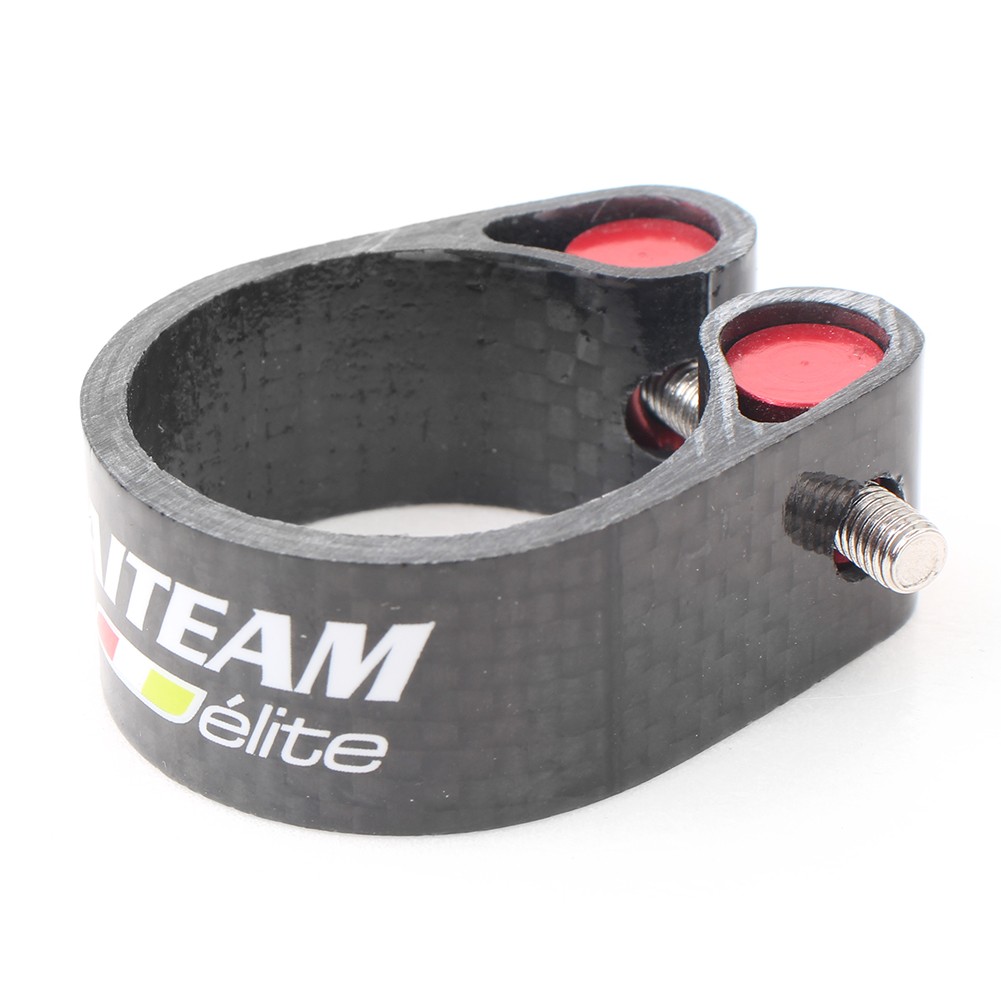 Ultralight Seat Post Clamp Fit 1.24″/1.21″ 1.07″ seat post 0.7oz Carbon Fiber