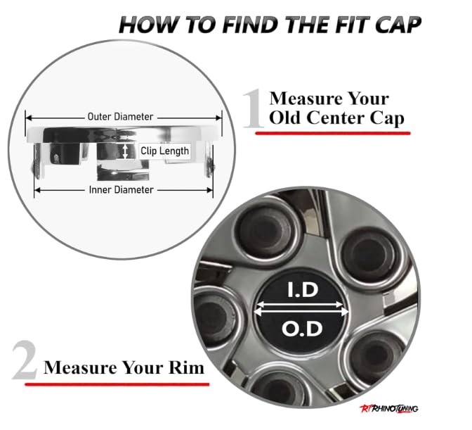 70 mm / 2.76 in Wheel Center Caps for Frontier Xterra Center Caps for Chrome