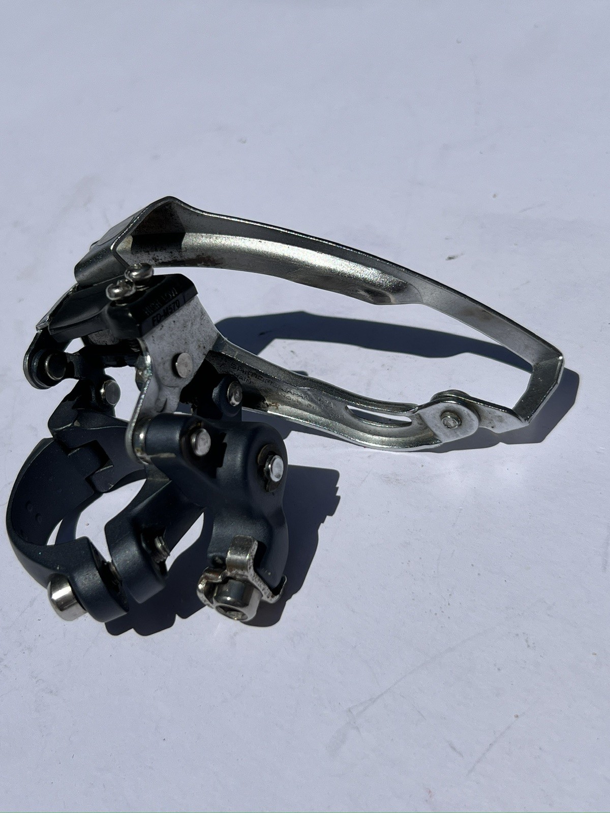 Shimano Deore LX FD-M570 Front Derailleur Clamp 34.9mm Japan PRE Owned Used