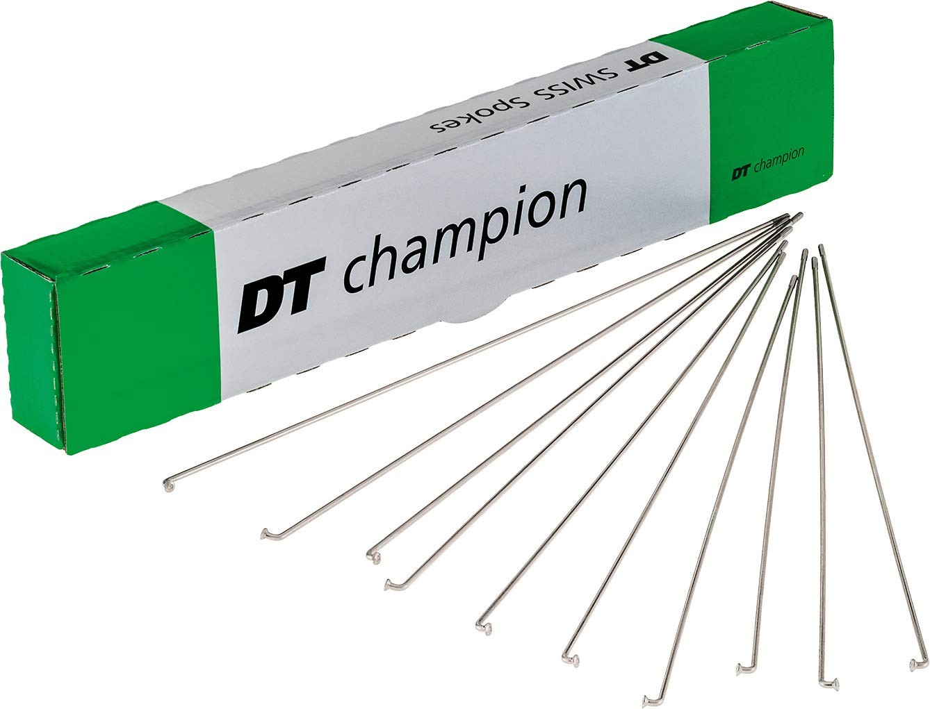 DT Swiss Champion silver spokes 14 g = 2 mm box 100, 257 mm