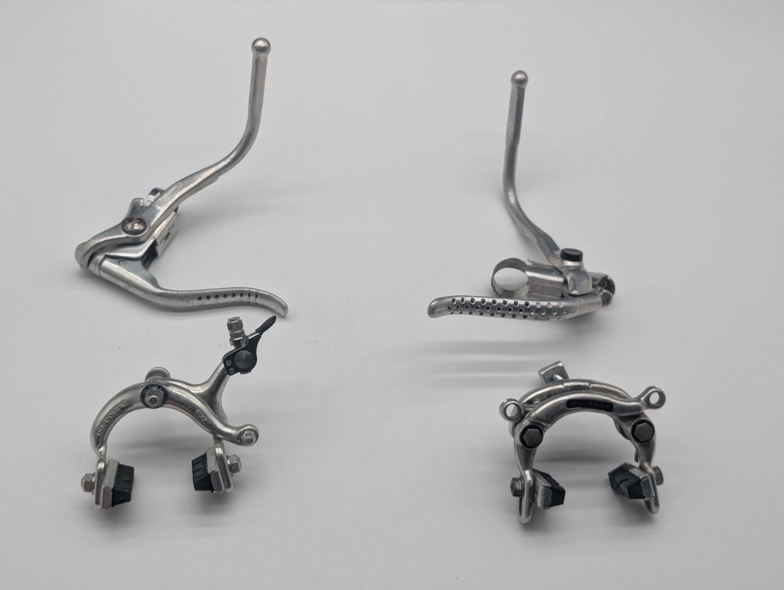 Vintage Mixed Brake Set – Peugeot – Dia‑Compe + Weinmann Calipers