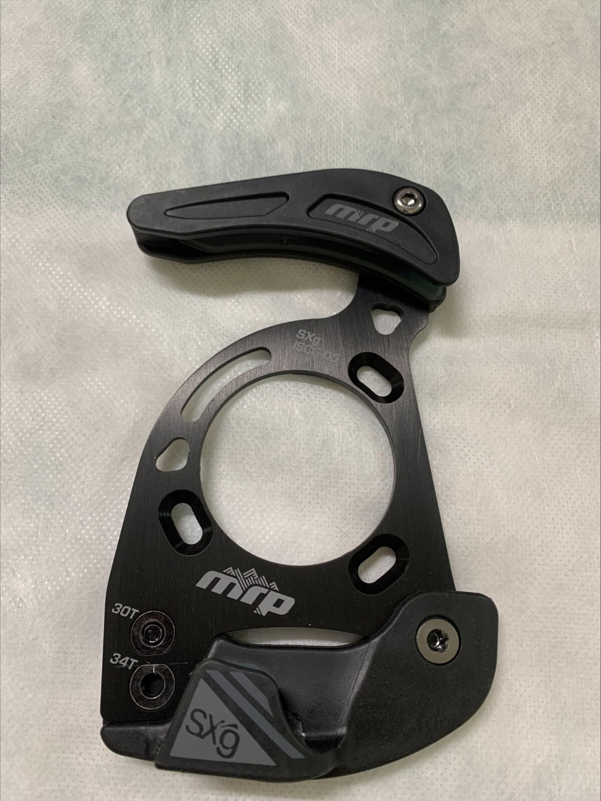 MRP SXg SL Chain Guide – 30-34T, ISCG-05, Black Alloy Backplate