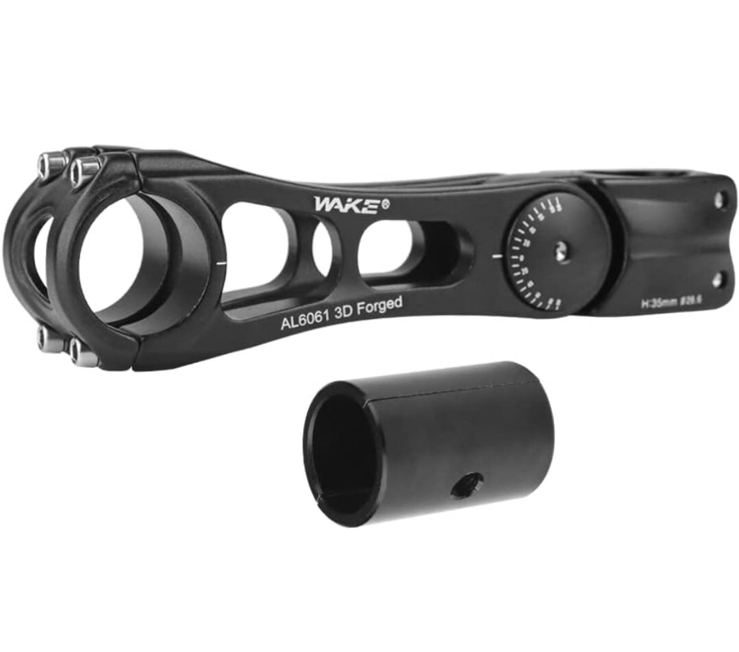 Bike Stem Universal 31.8Mm and 25.4Mm Adjustable ± 90 Degree 90Mm 110Mm 145Mm MT
