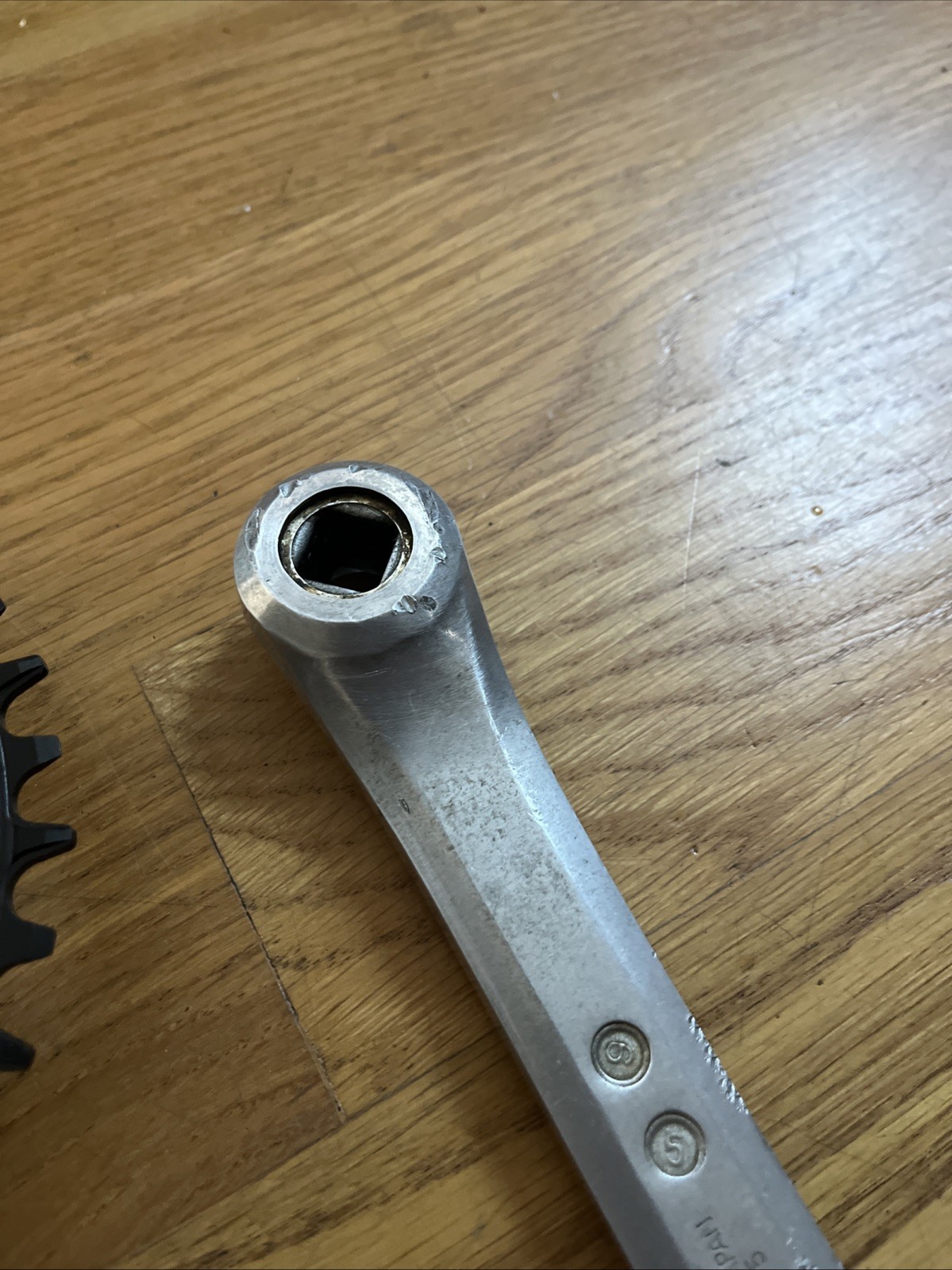 Vintage Shimano FC-B124 Crankset 175mm Square Taper 110 BCD Made in Japan