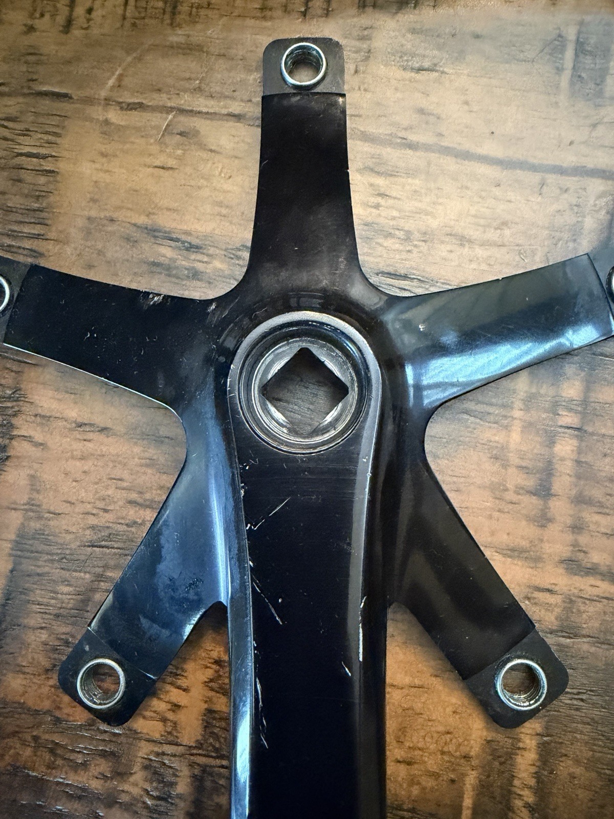 Sugino SG75 Crankset | 165mm | 144bcd | Black | Track