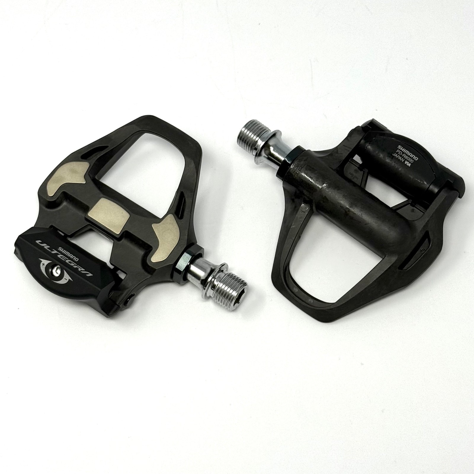 Shimano Ultegra PD-R8000 SPD-SL Carbon Road Bike Pedals Black IPDR8000 Cleats