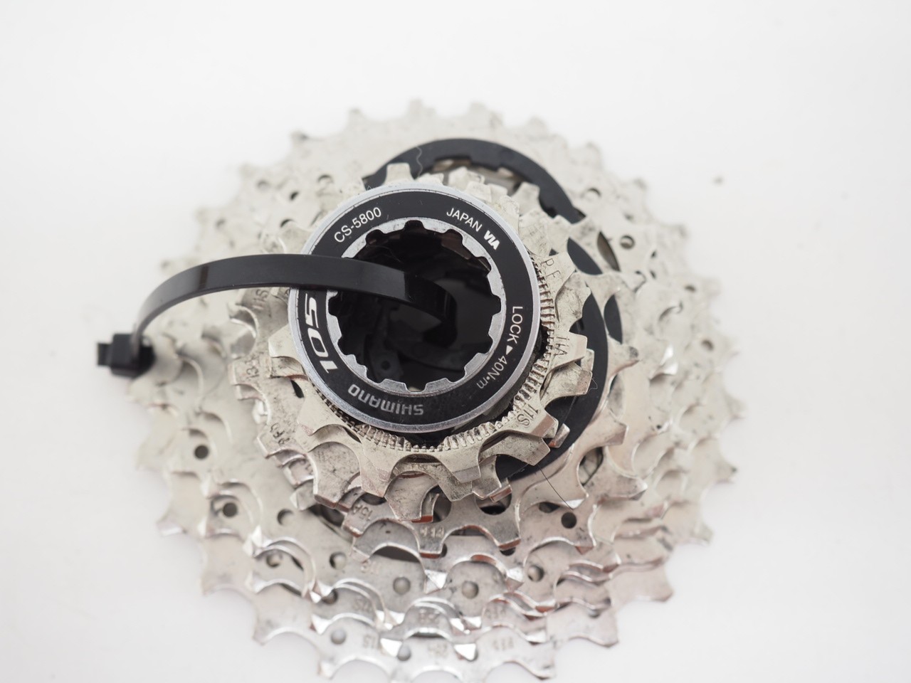 Shimano 105 CS-5800 Road Bicycle Cassette 11 Speed 11-28t Silver