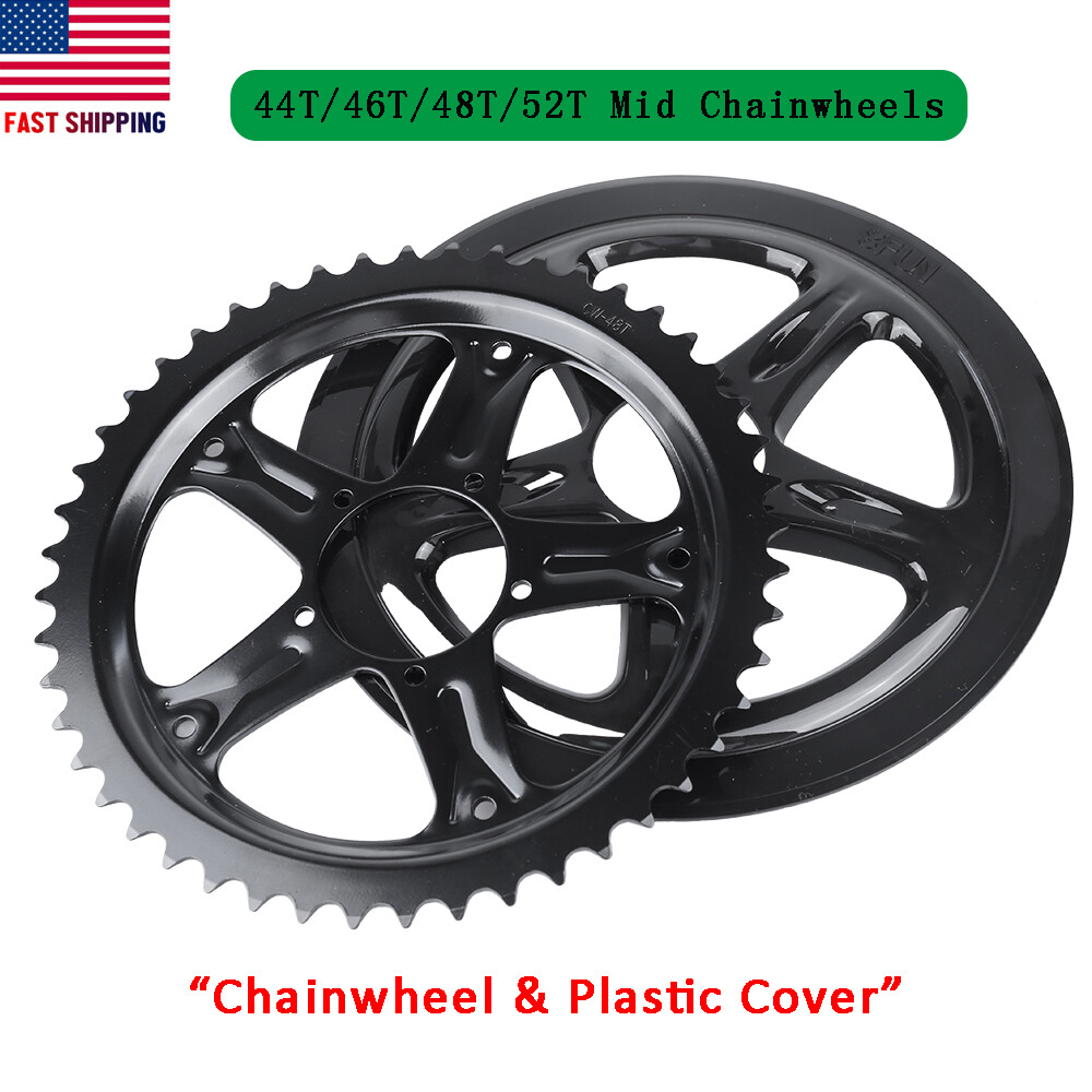 Bafang 44T 46T 48T 52T Chainwheel Chain Ring Sprocket Guard For BBS01B BBS02B