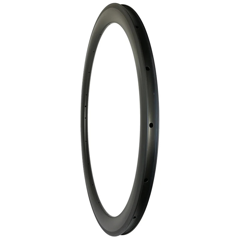 700C Carbon Fiber Road Bike Rims Disc/V Brake Clincher Bicycle Wheels UD 3K 12K
