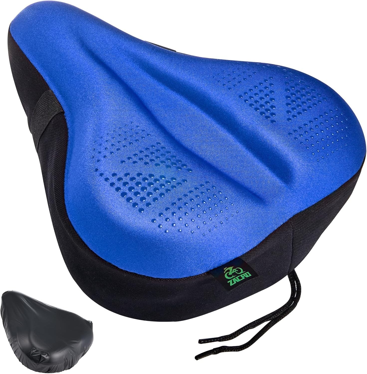 Bike Seat Cushion Padded Gel Cover for Bicycle Saddle