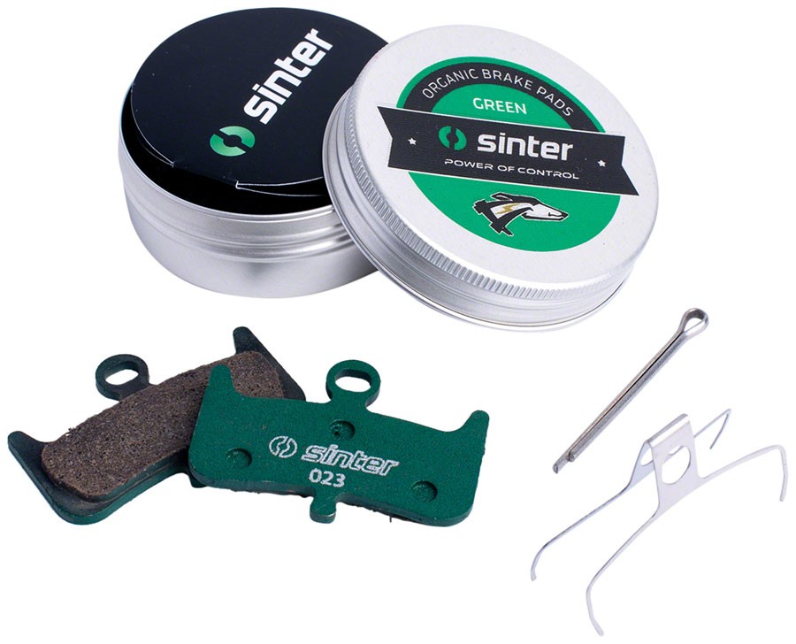 Sinter Green s2032 Organic Disc Brake Pads Bundle for Hayes