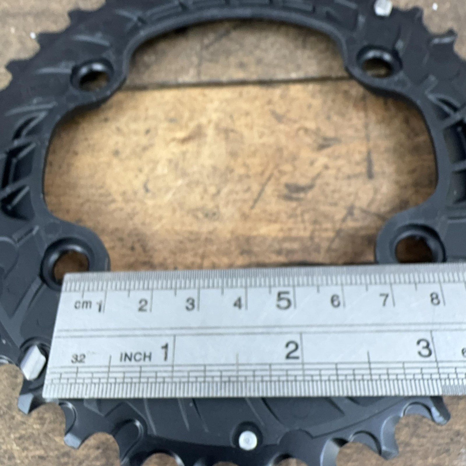 Shimano Deore 36T Chainring 96 BCD 4-Arm Asymmetrical MTB HG-X 2x10s 36 Tooth