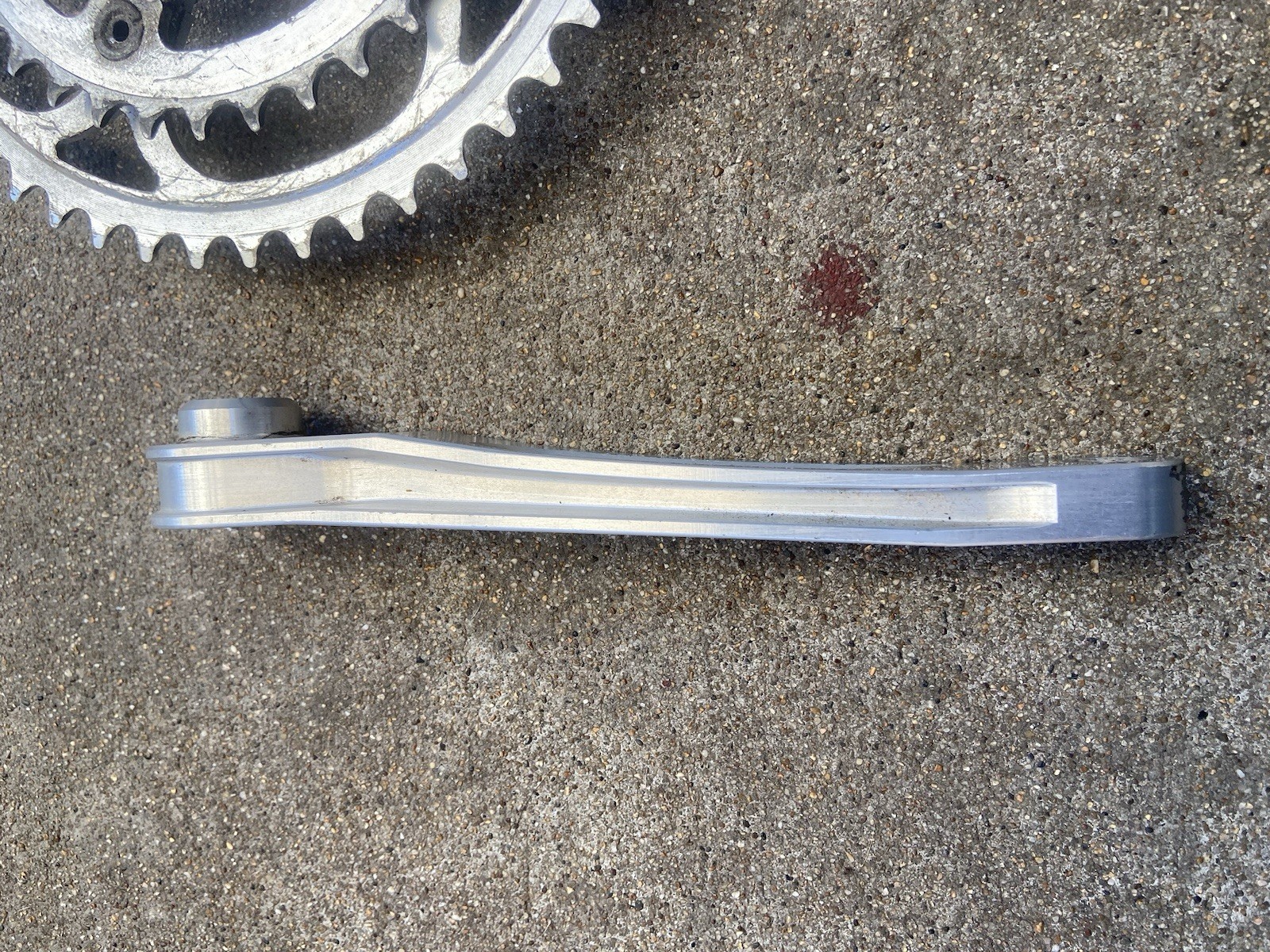 Race Face I-Beam ROAD Crankset Silver