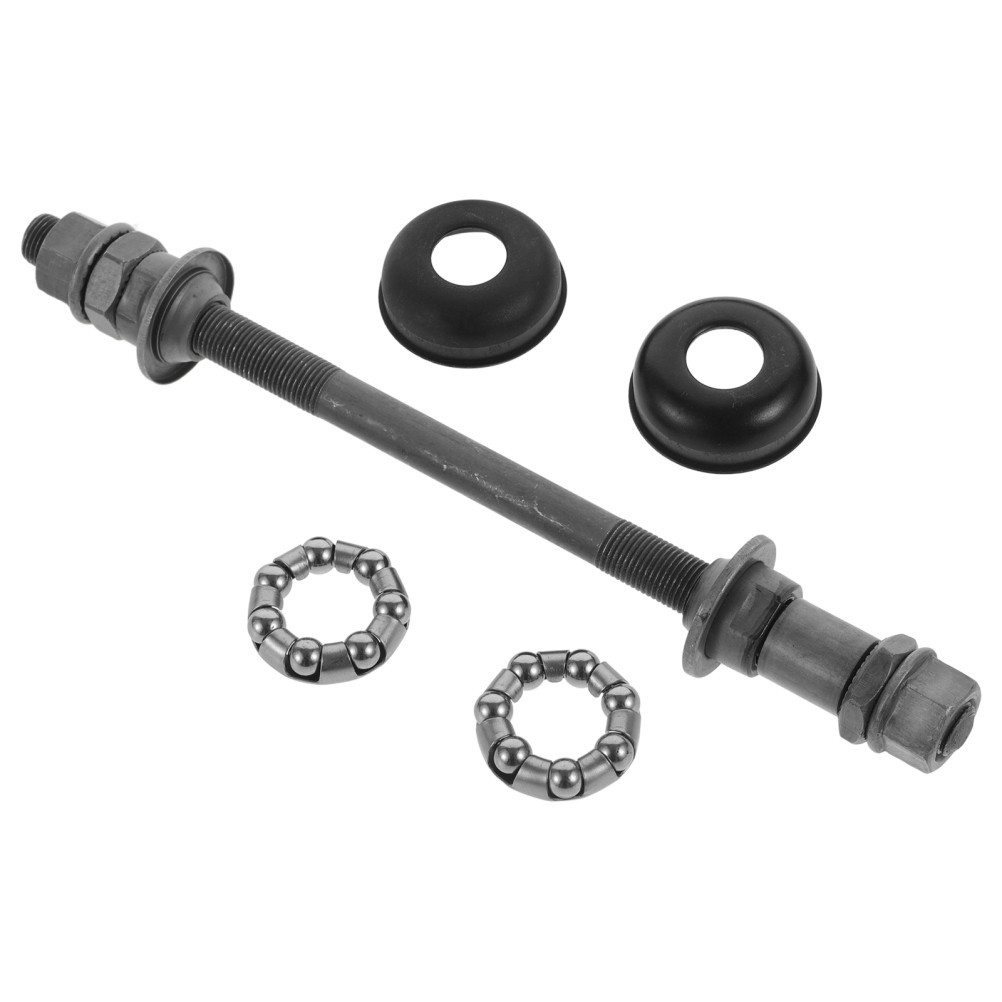 1Sets Highstrength Metal Rear Hub Axle Grey Bike Replacement Mountain