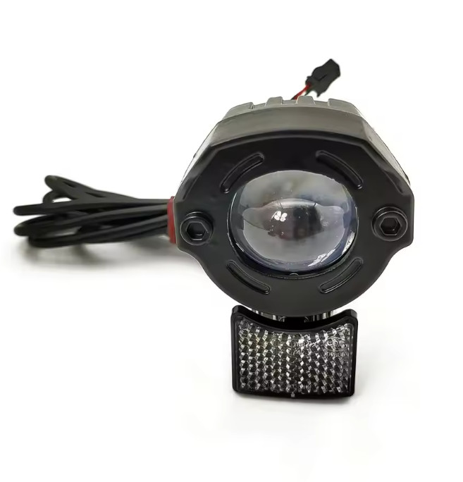 Ebike Headlight Waterproof Switch with Horn 12/24/36/48/52/60/72V 6W High-Power