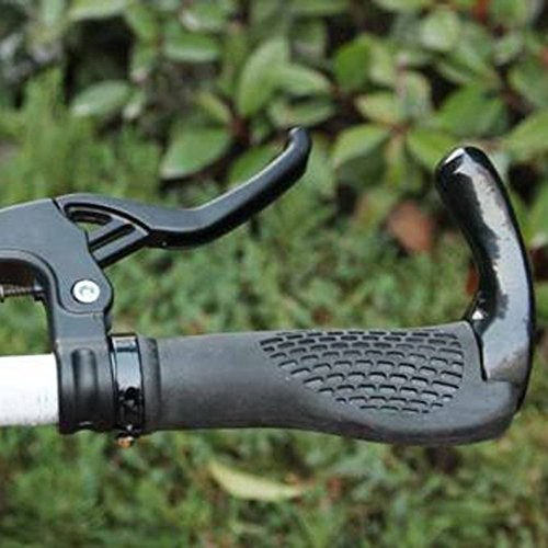 Bicycle Brake Levers 2pcs Mountain Bike Brake Handles 4 Finger 2.2cm Diameter