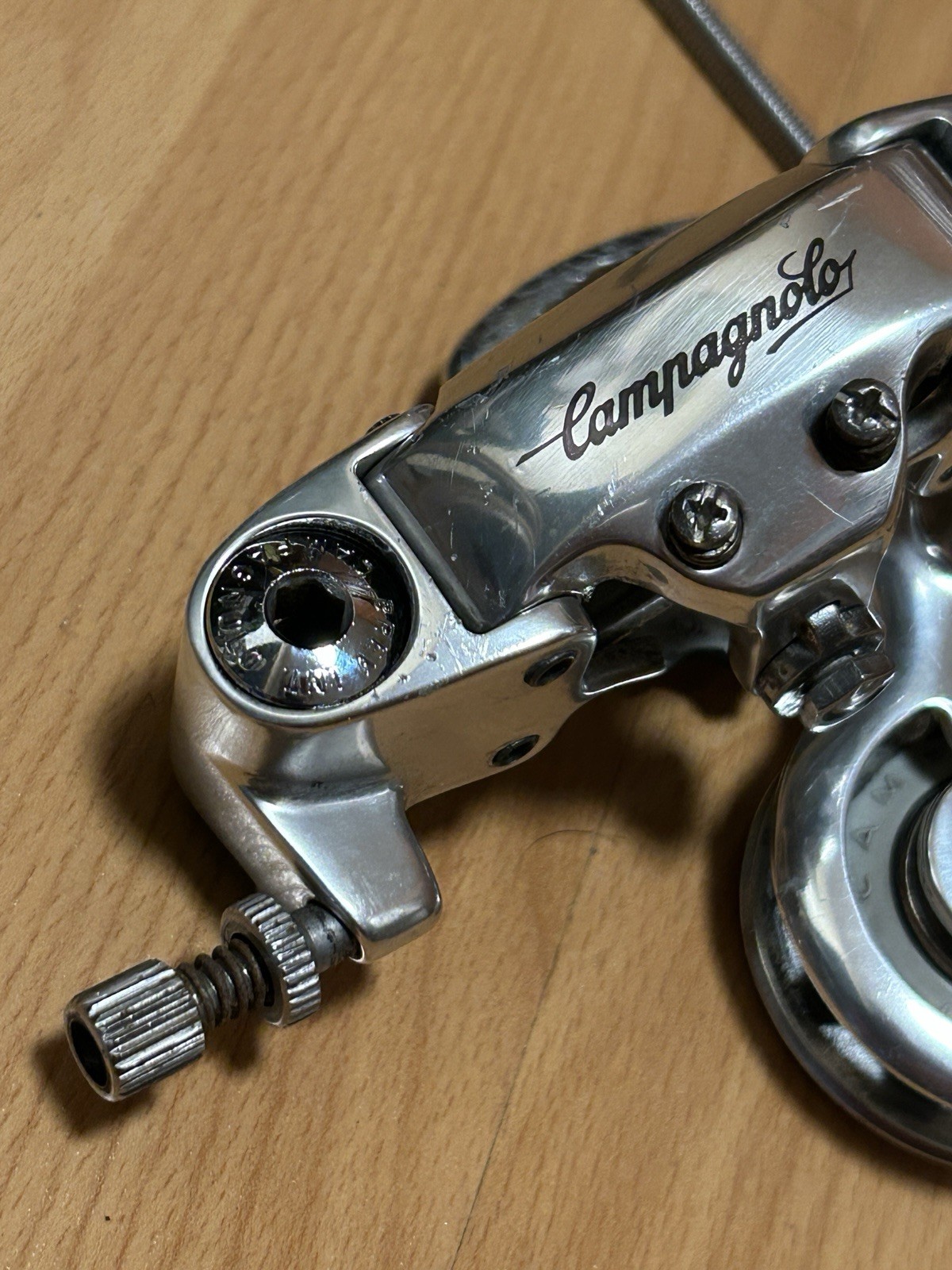 Vintage Campagnolo Record A010 C-Record 2nd Gen Rear Derailleur Syncro 8 Spd