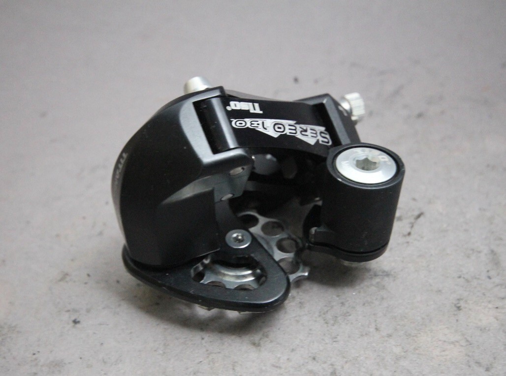 Tiso Sereo 130 Titanium Rear Derailleur / 164g / Black / 10sp / 2008