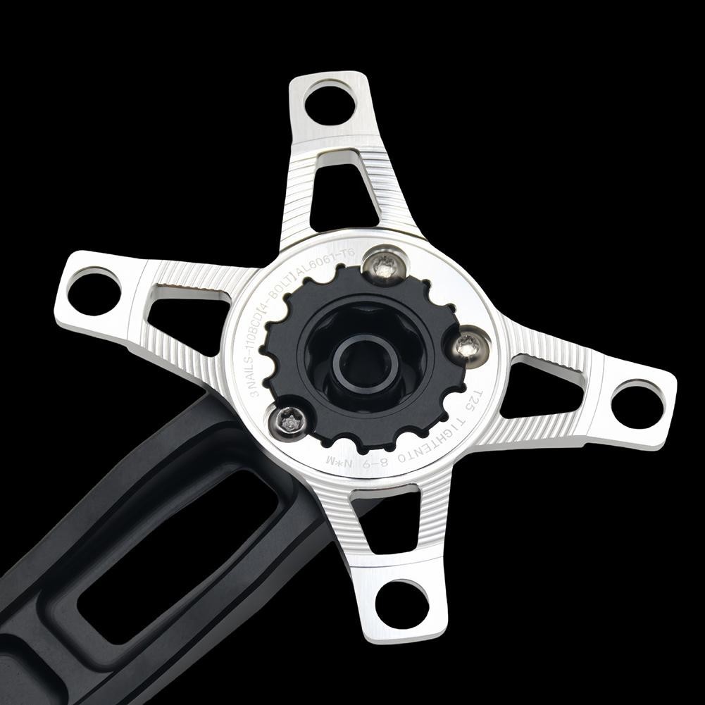 Aluminum Alloy Spider 40g Weight CNC Processed Design Customizable Bike Setup