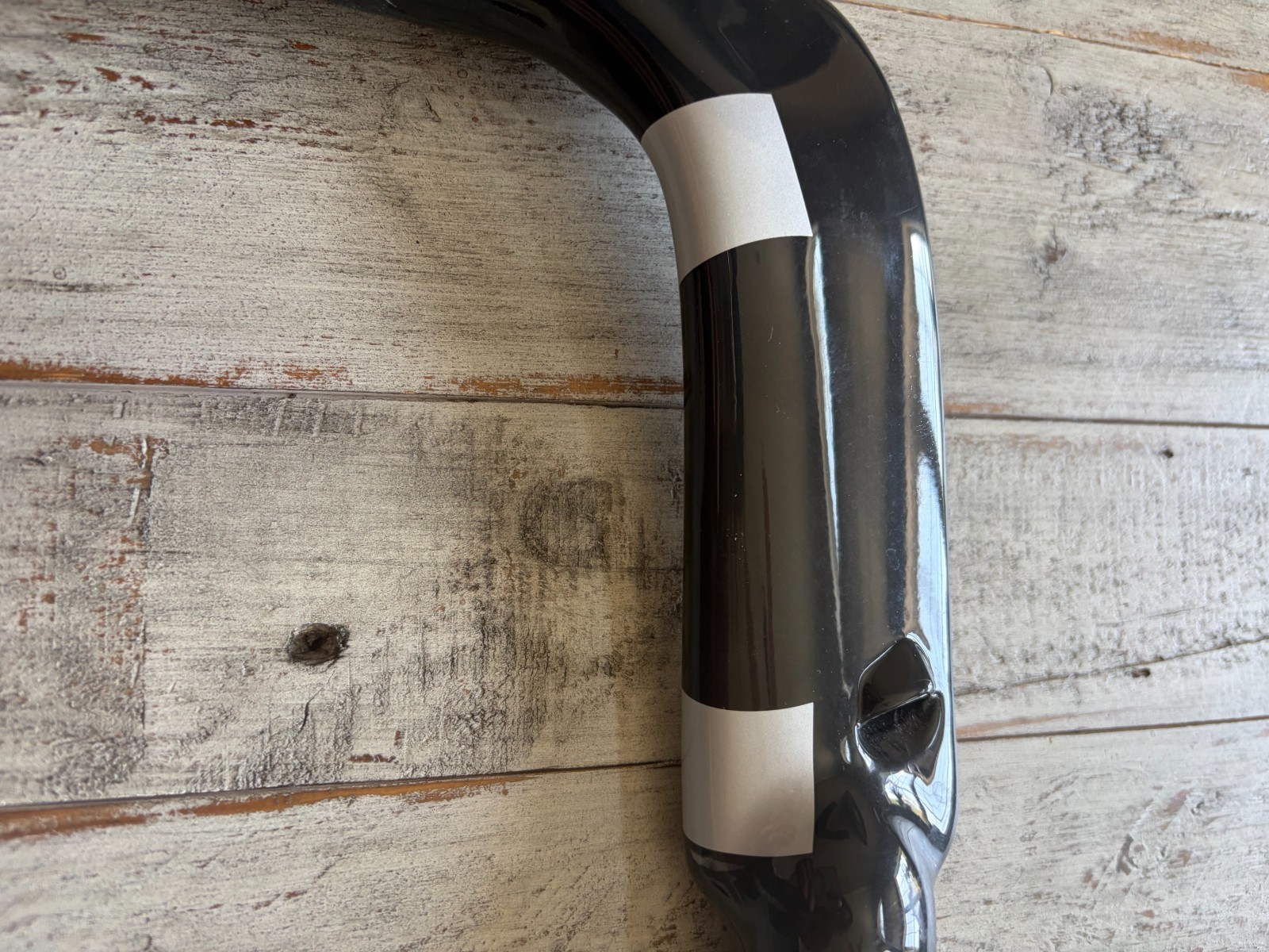 3T Full Carbon Road Bike Handlebar 31.8mm Black/Silver 420 mm