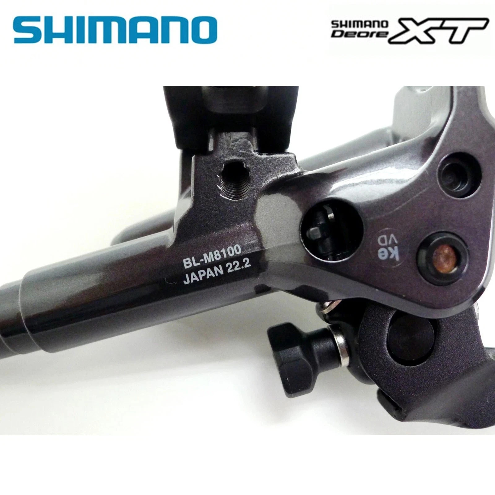 Shimano Deore XT BL-M8100 BR-M8120 Hydraulic Disc Brake Set F/R 4-Piston