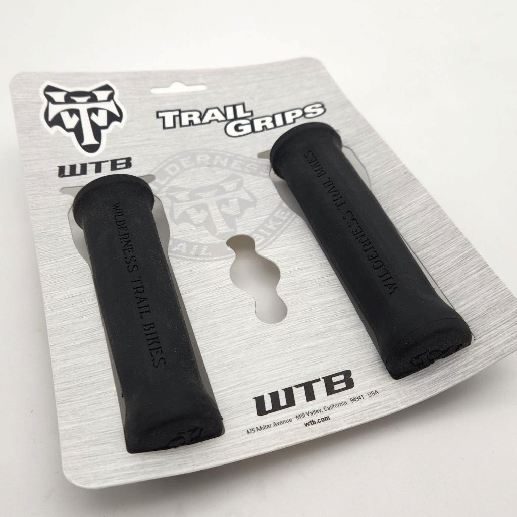 WTB Trail Slip-on 27mm Diameter Black Bicycle Grips OPEN PACKAGE