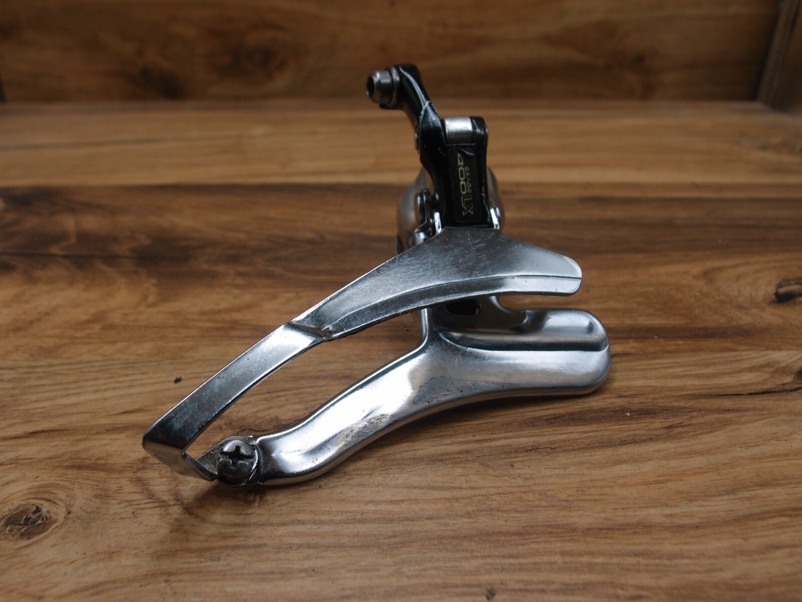 1990 MTB front derailleur Shimano Exage LX FD-M400 made in Japan 28.6 mm bottom