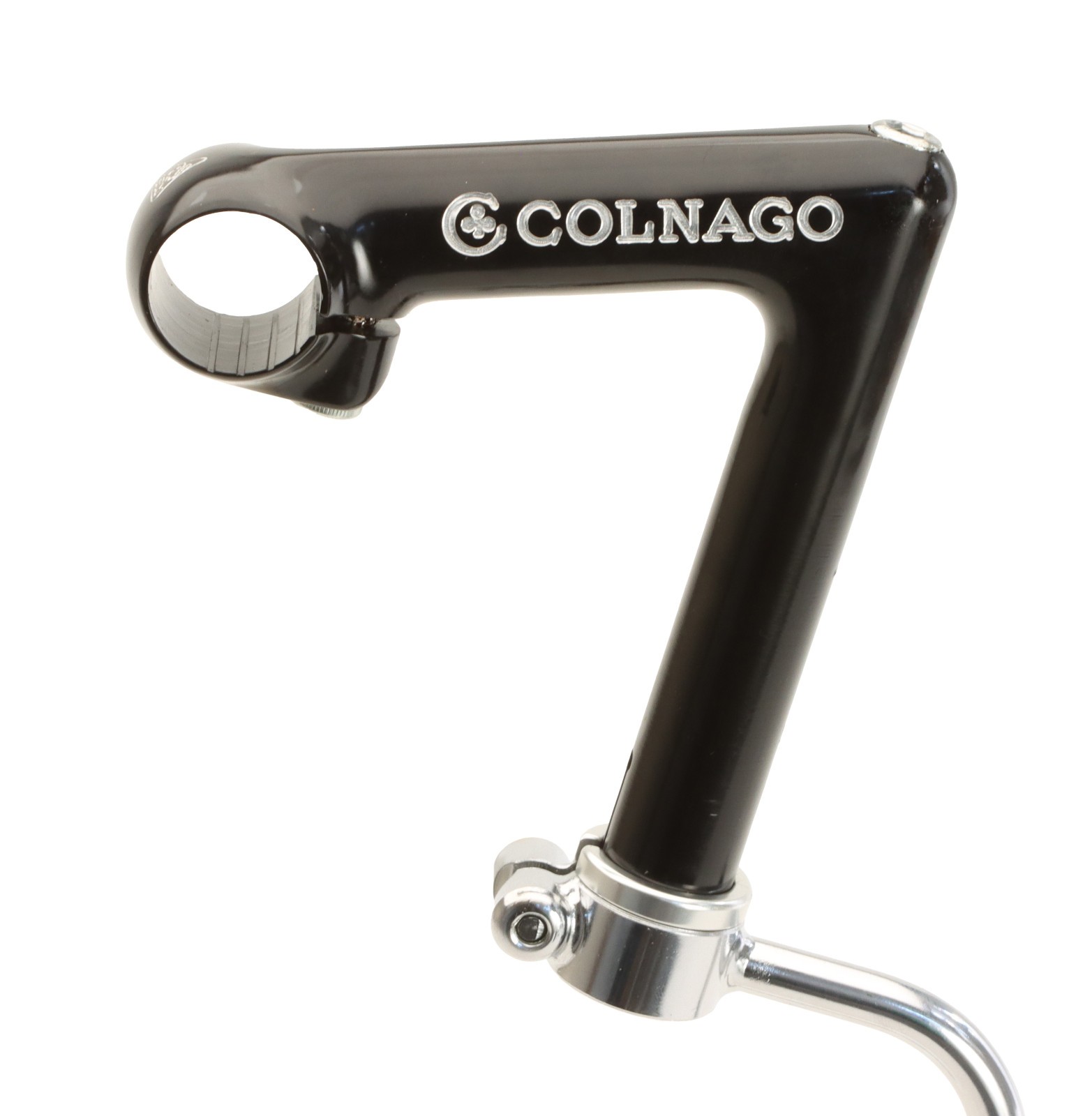 ITM 1″ Colnago 22.2mm Quill Stem 100mm Length 26.0mm Clamp Black NEW NOS