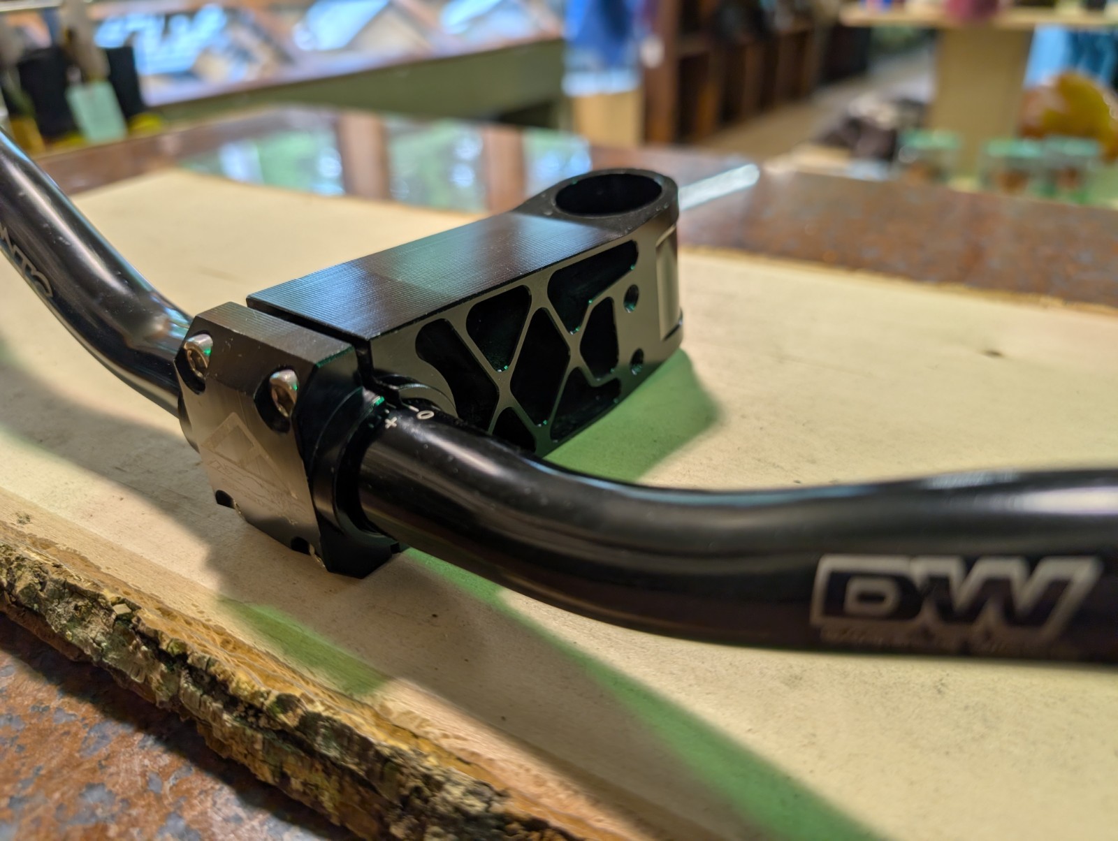 AZONIC Shorty Stem + Double Wall Riser Handlebar – Vintage MTB DH Freeride DJ