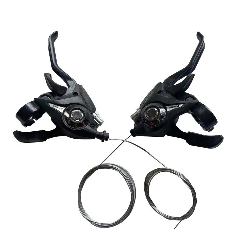 Shimano ST-EF51 Gear Shifter Brake Lever Set 3×7 3×8 Speed MTB V Brake