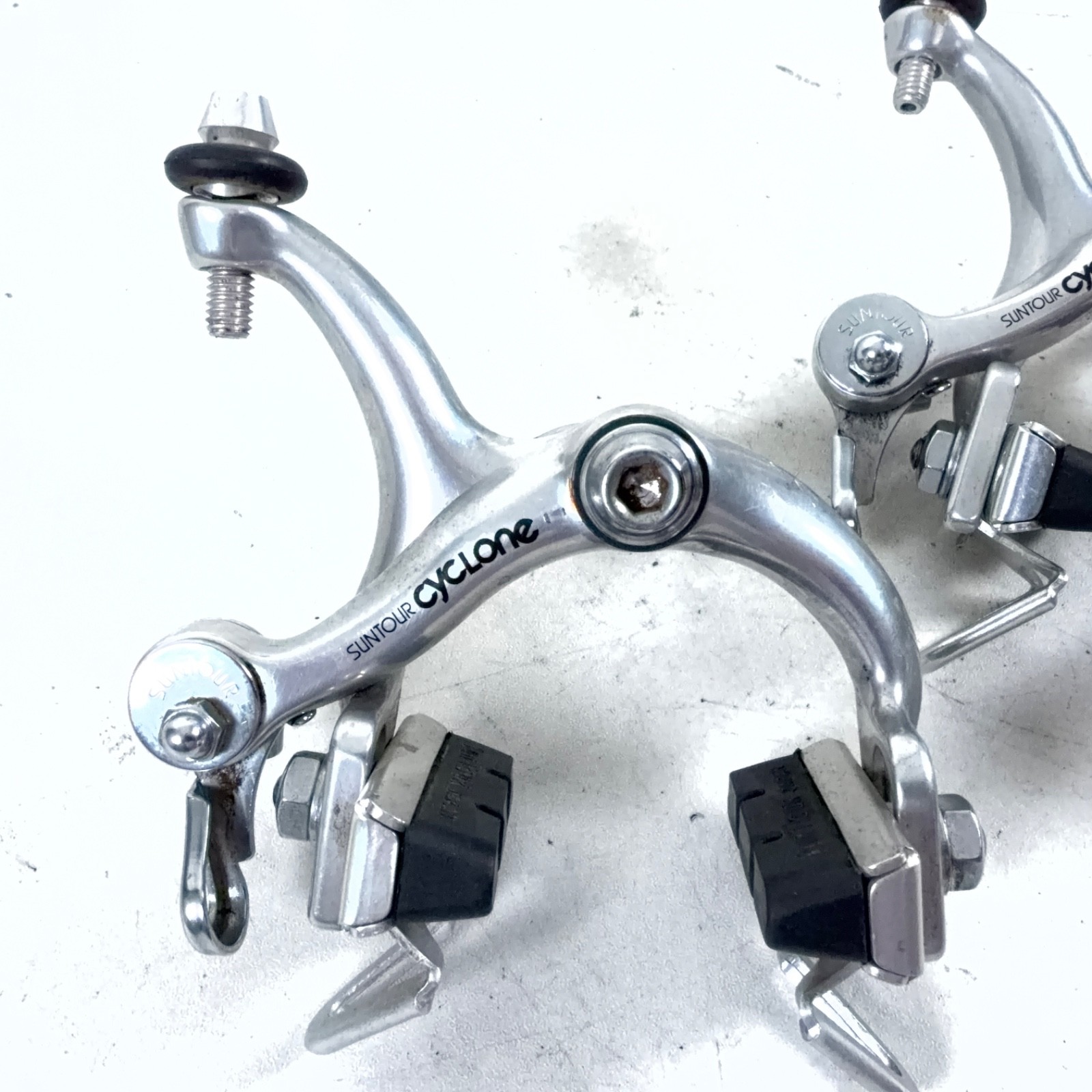 Vintage SunTour CYCLONE Road Side-Pull Brake Calipers for Recessed Mount