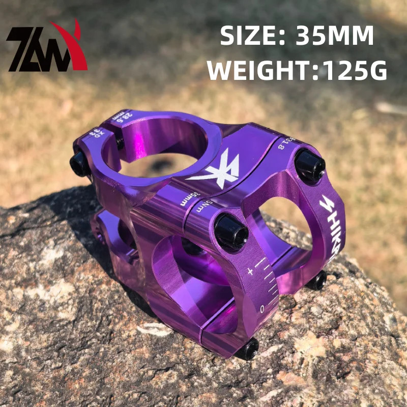Adjustable MTB Bike Stem 35Mm Steerer 31.8Mm Clamp CNC Hollow Out Short Reach Bl