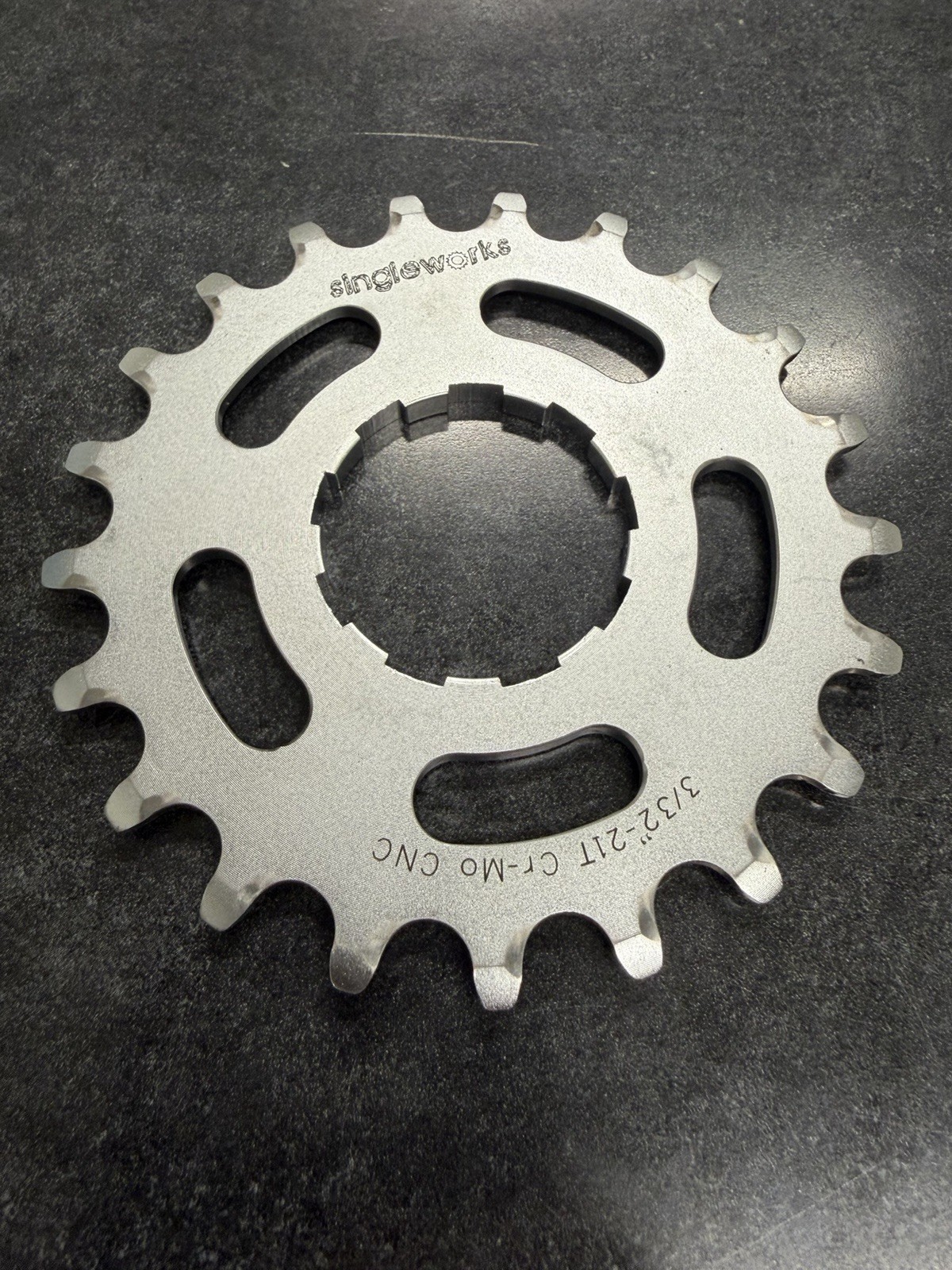 Singleworks Bicycle Cassette Cog 3/32” – 21T CrMo