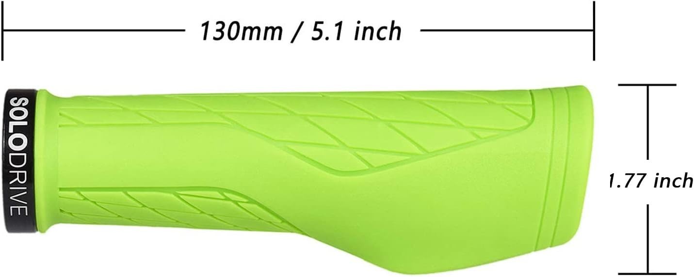 Easy Install MTB Grips, Ergonomic and Non-Slip for Enhanced Cycling Experience