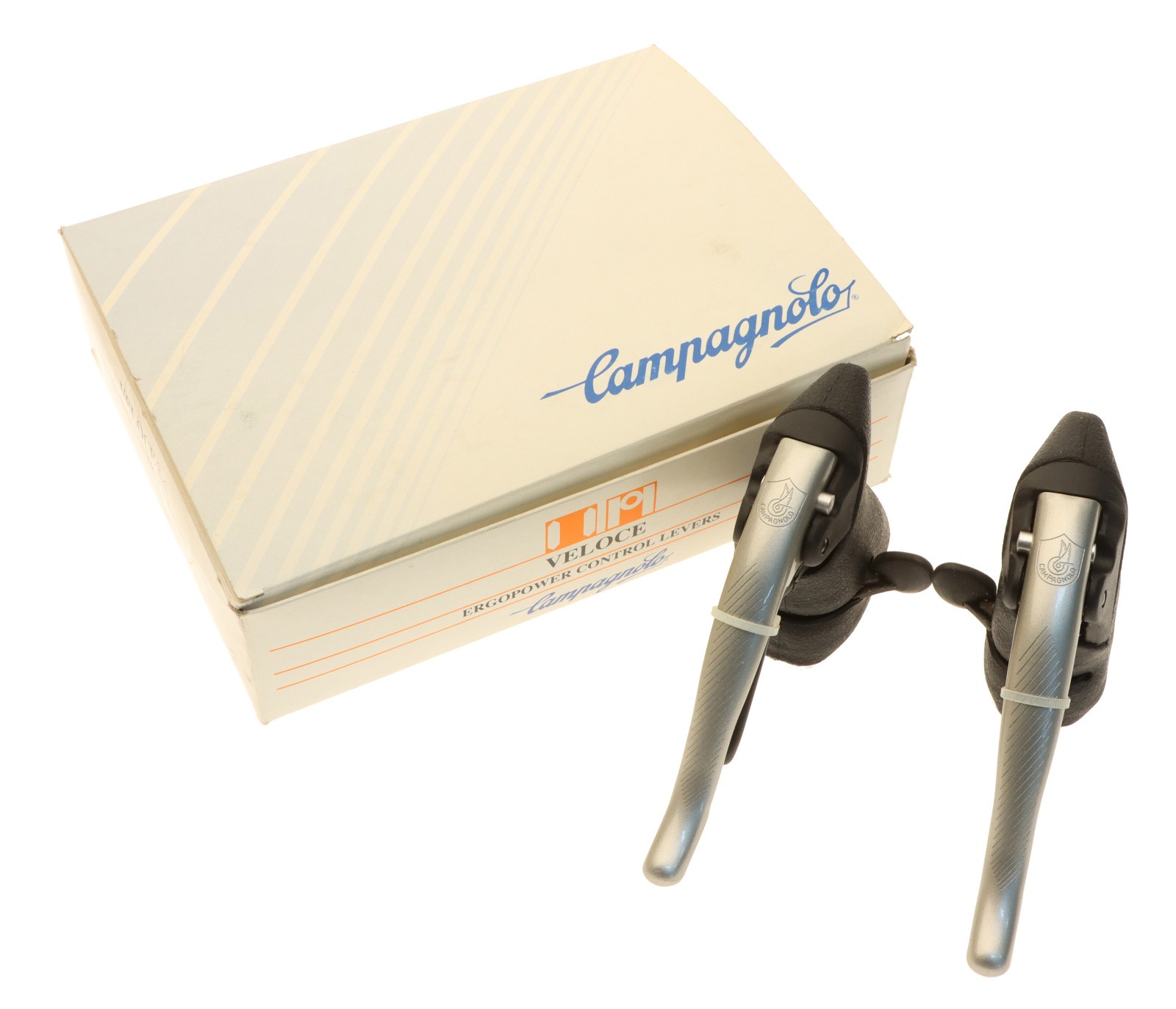 Campagnolo Veloce EC-02VL Ergopower Shifter Brake Levers 8 Speed 1994 NOS NEW