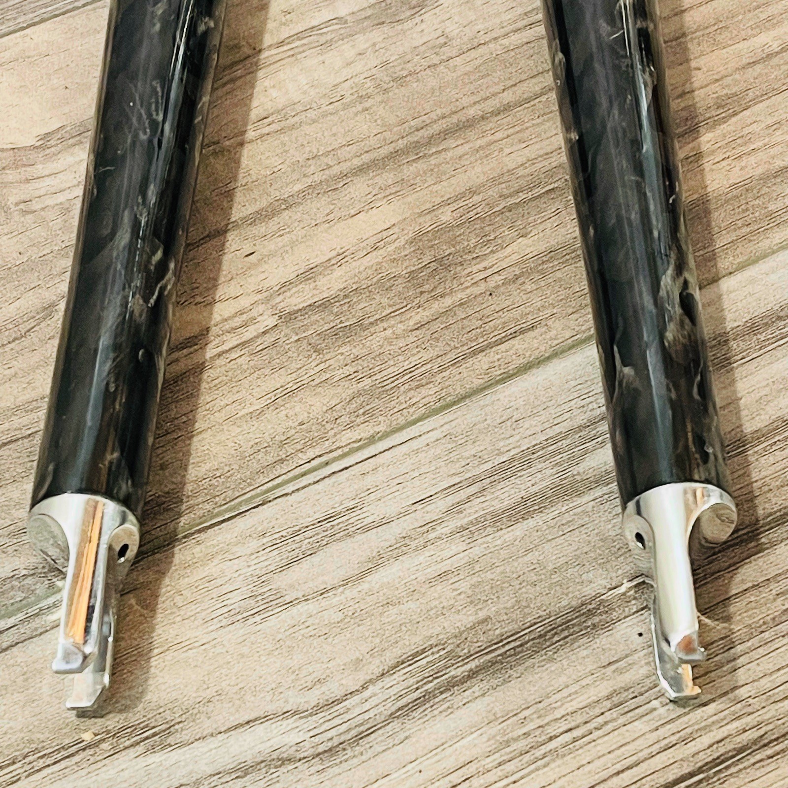Wound Up X2 700C Carbon Tandem Fork 1 1/8 Threadless 210 Steerer Wide Crown