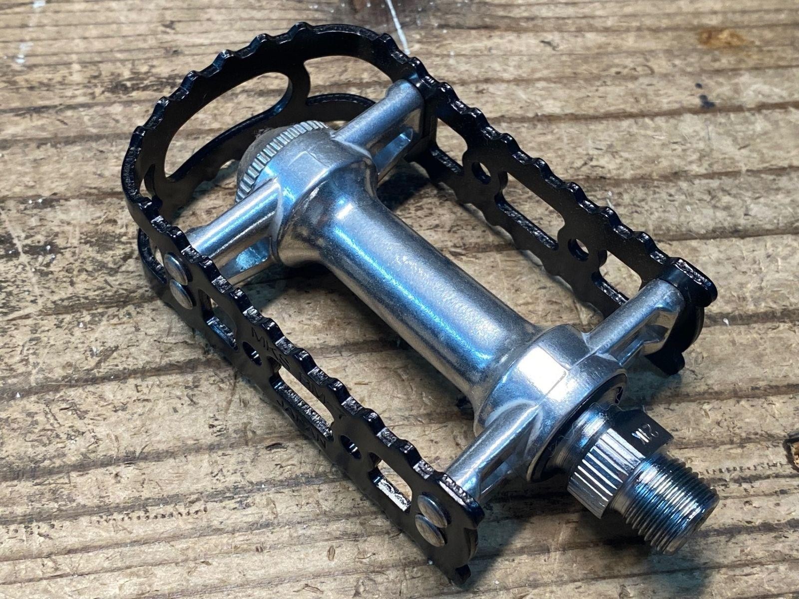 MKS BM-7 BMX Black Cage Flat Pedal Used