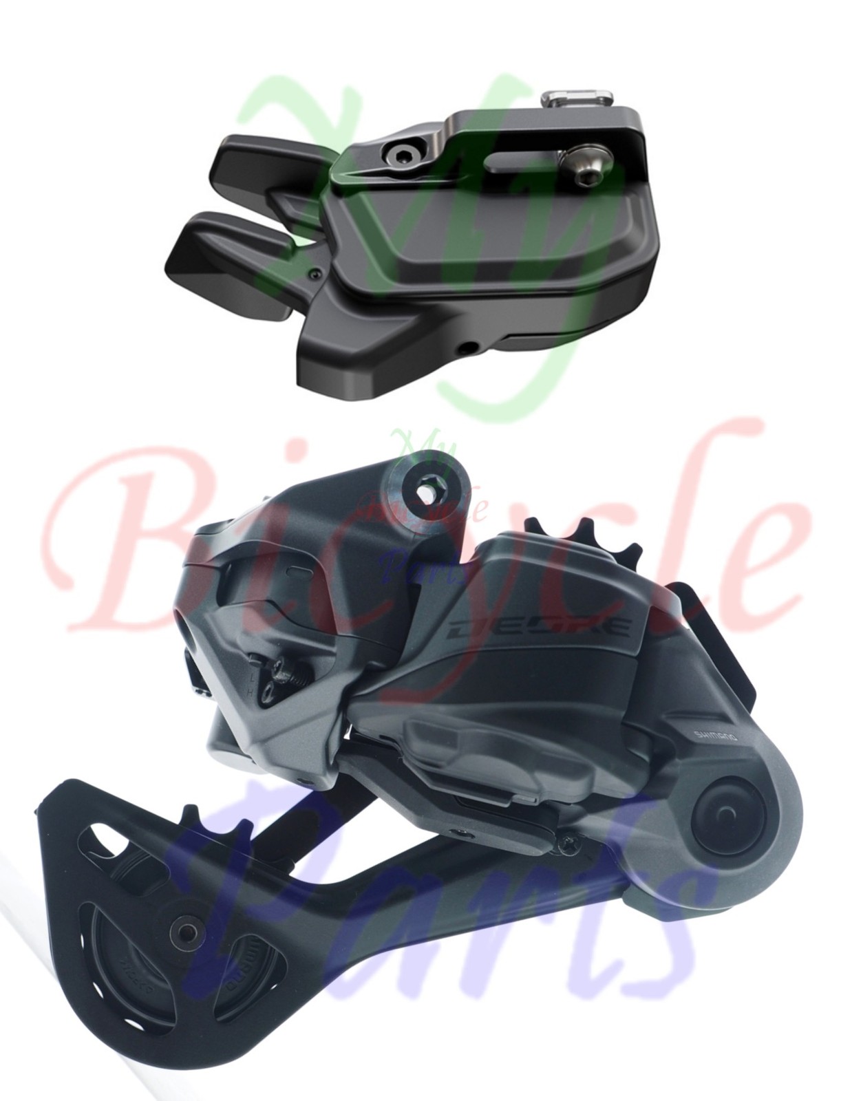 Shimano Deore Di2 1×12 Spd SL/RD-M6250-SGS I-Spec-EV Shifter/Rear Derailleur REA