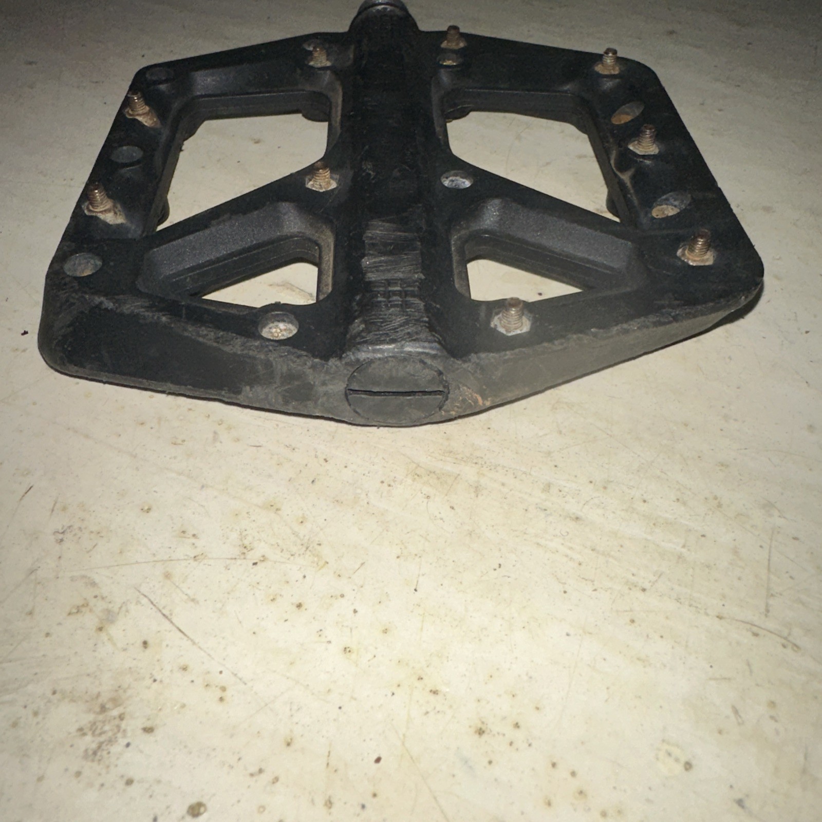 RIGHT Pedal Crank Brothers Stamp 1 Flat Platform Replace Black Mountain Bike Fix