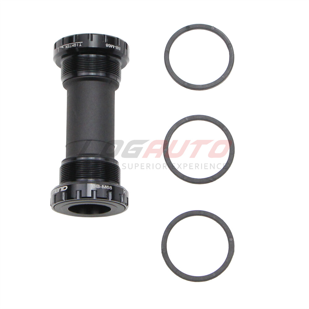 68mm / 73mm Bottom Bracket Threaded Bearing Hollowtech Bike MTB W/ 3 Spacer Part