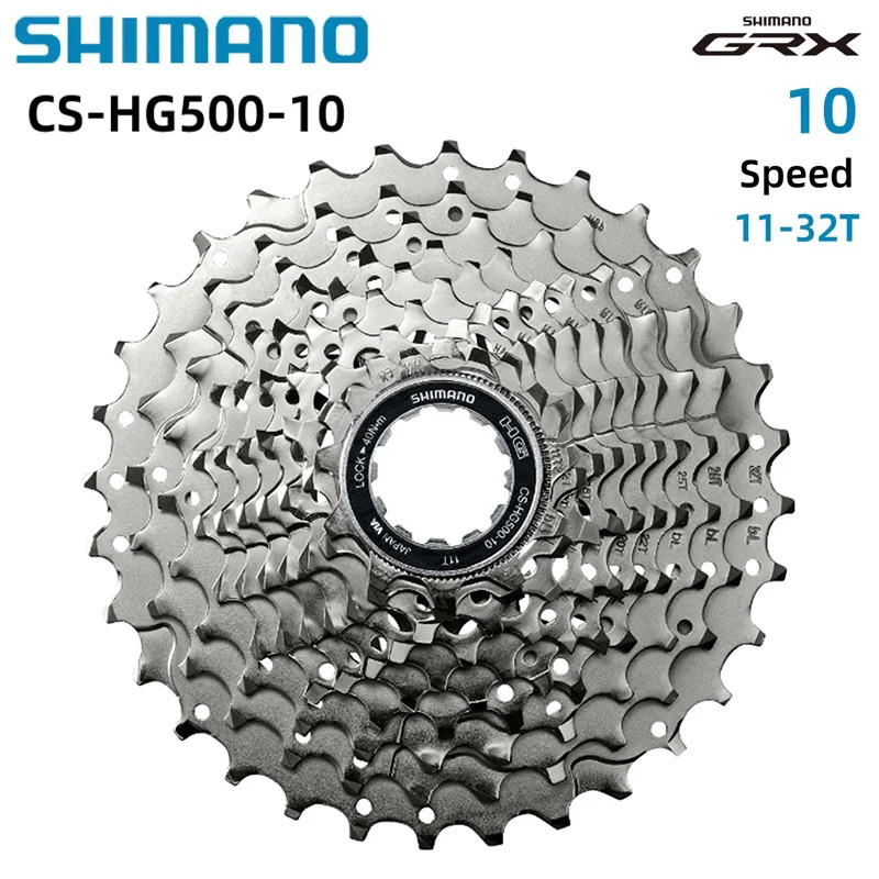 DEORE HYPERGLIDE CS-HG500 10 Speed Road Cassette 12-28T 11-25T/32T/34T CS-HG50-1